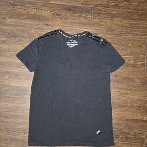 Nick Tenger Black Kids Short Sleeve Tee